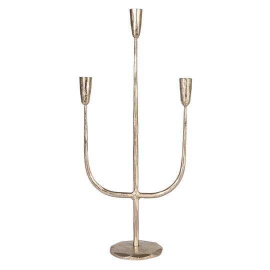 Hello Honey® 21.5" Silver Metal Candelabra